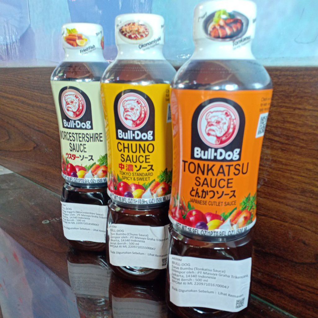 

Bull dog japanese sauce 500ml