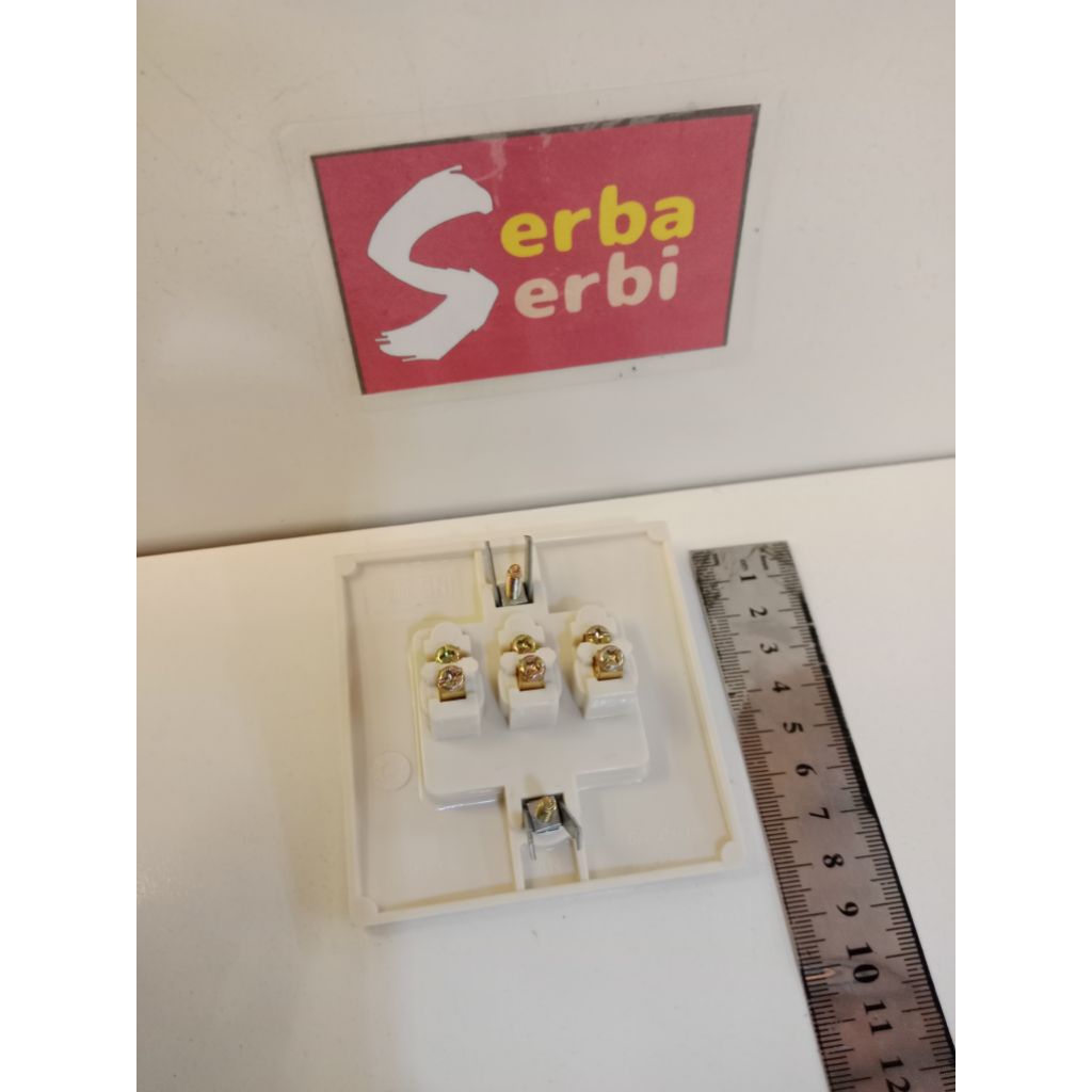 -/PCS 3PETIK BROCO-Saklar tanam dinding inbox stop kontak