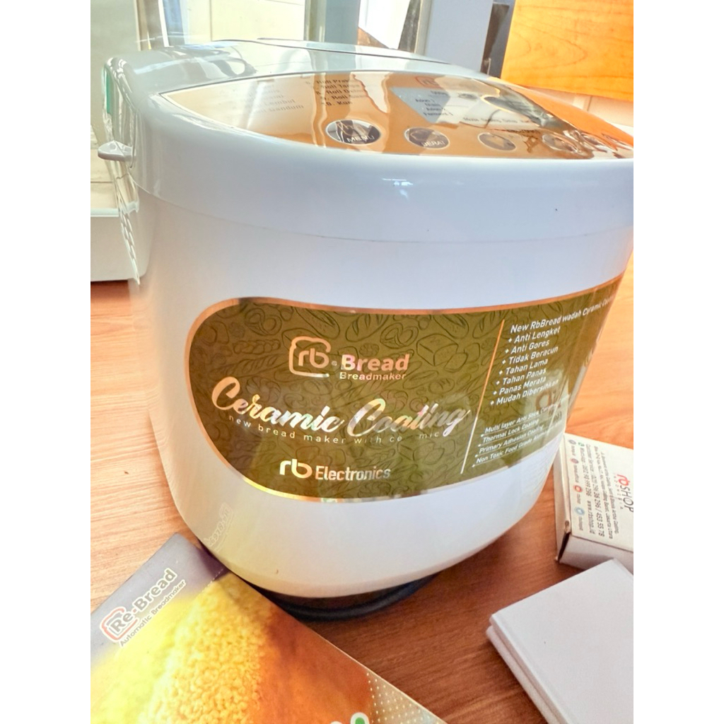 Re-Bread Bread Maker Mesin Pembuat Roti Otomatis Mudah Praktis