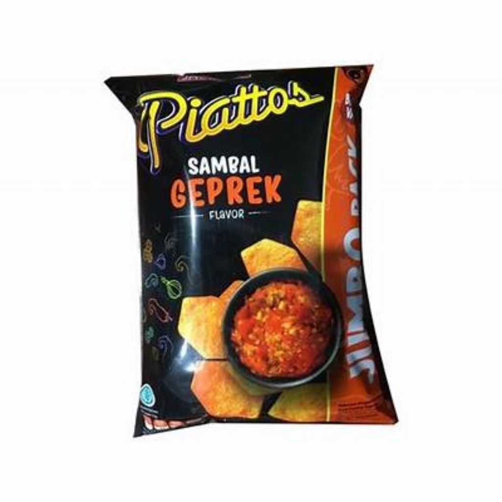

Piattos 120g Sambal Geprek 1dus isi 16pcs