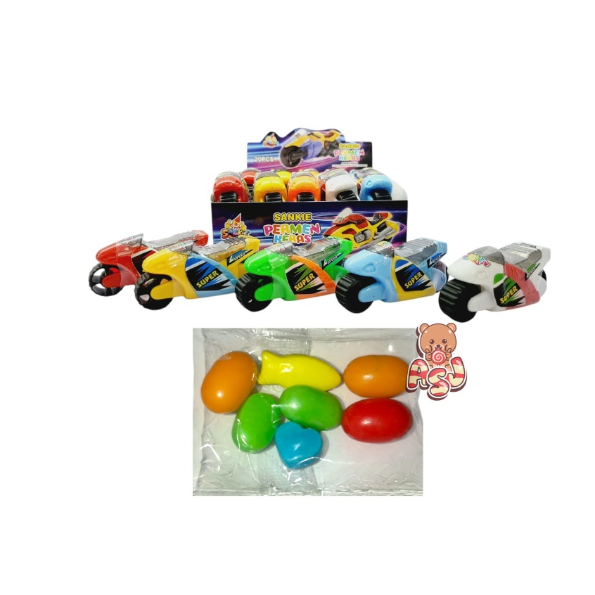 

SANKIE PERMEN MOTOR BALAP ISI 20