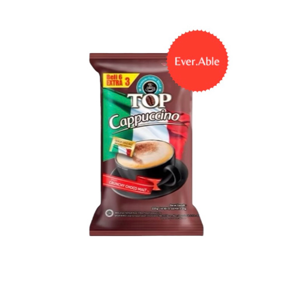 

TOP CAPPUCCINO 25 GR X 9 SACHET