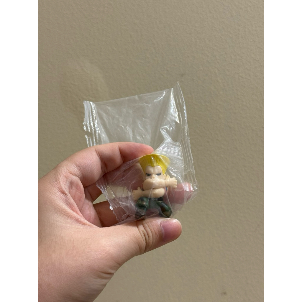 Street Fighter x Grape Brain Figure Collection capsule gashapon Guile Original Japan