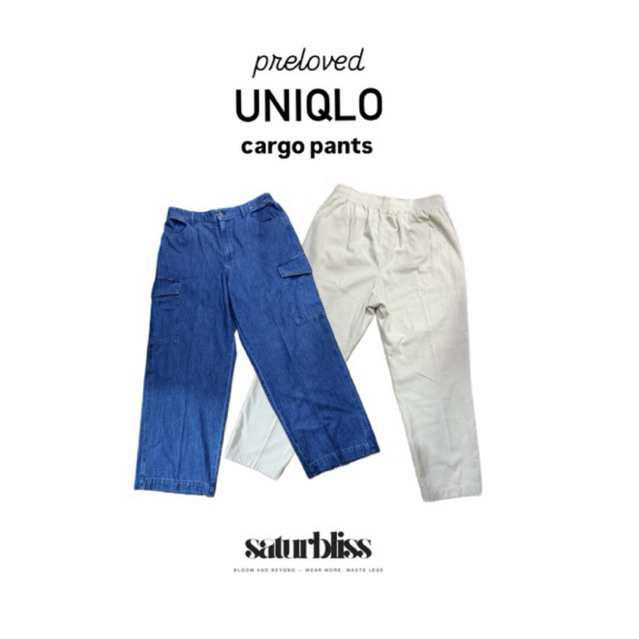 PRELOVED CARGO PANTS UNIQLO
