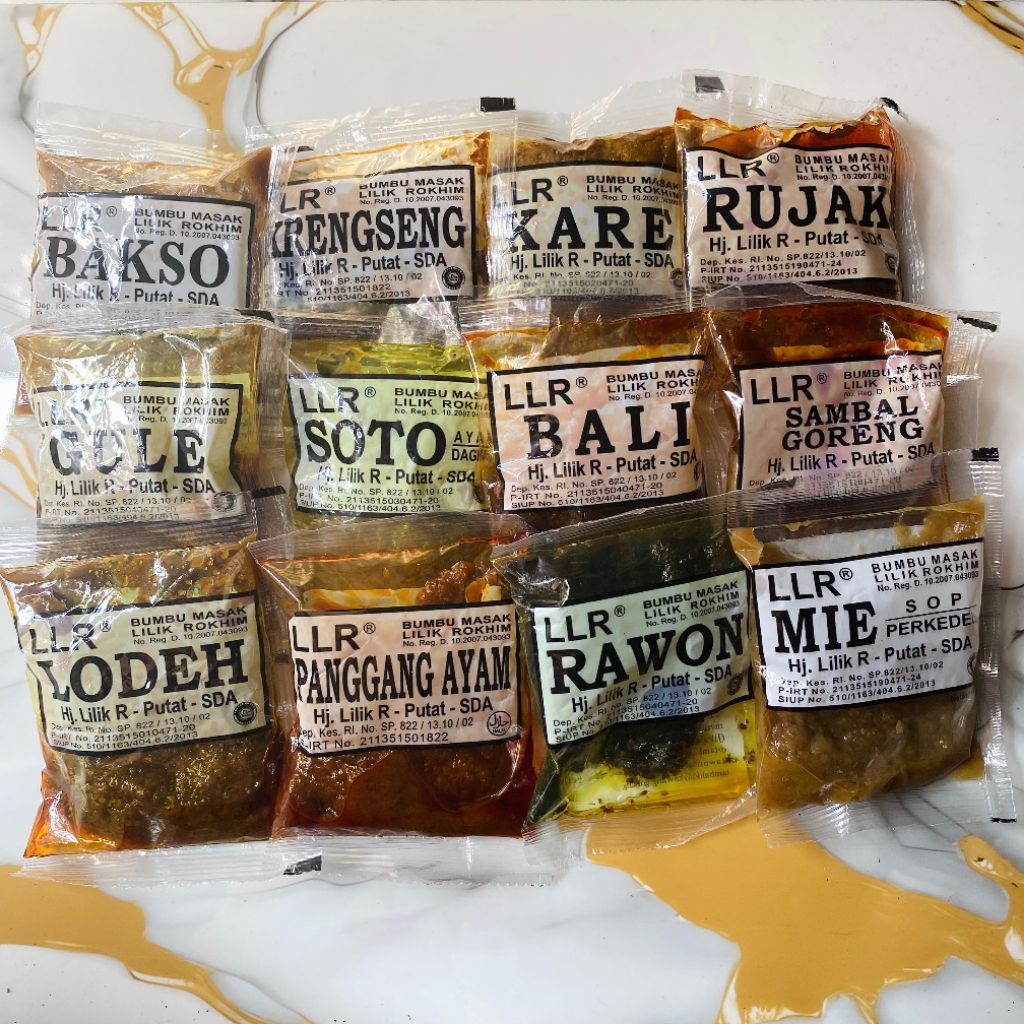 

LLR Bumbu masak Lilik rokhim sidoarjo