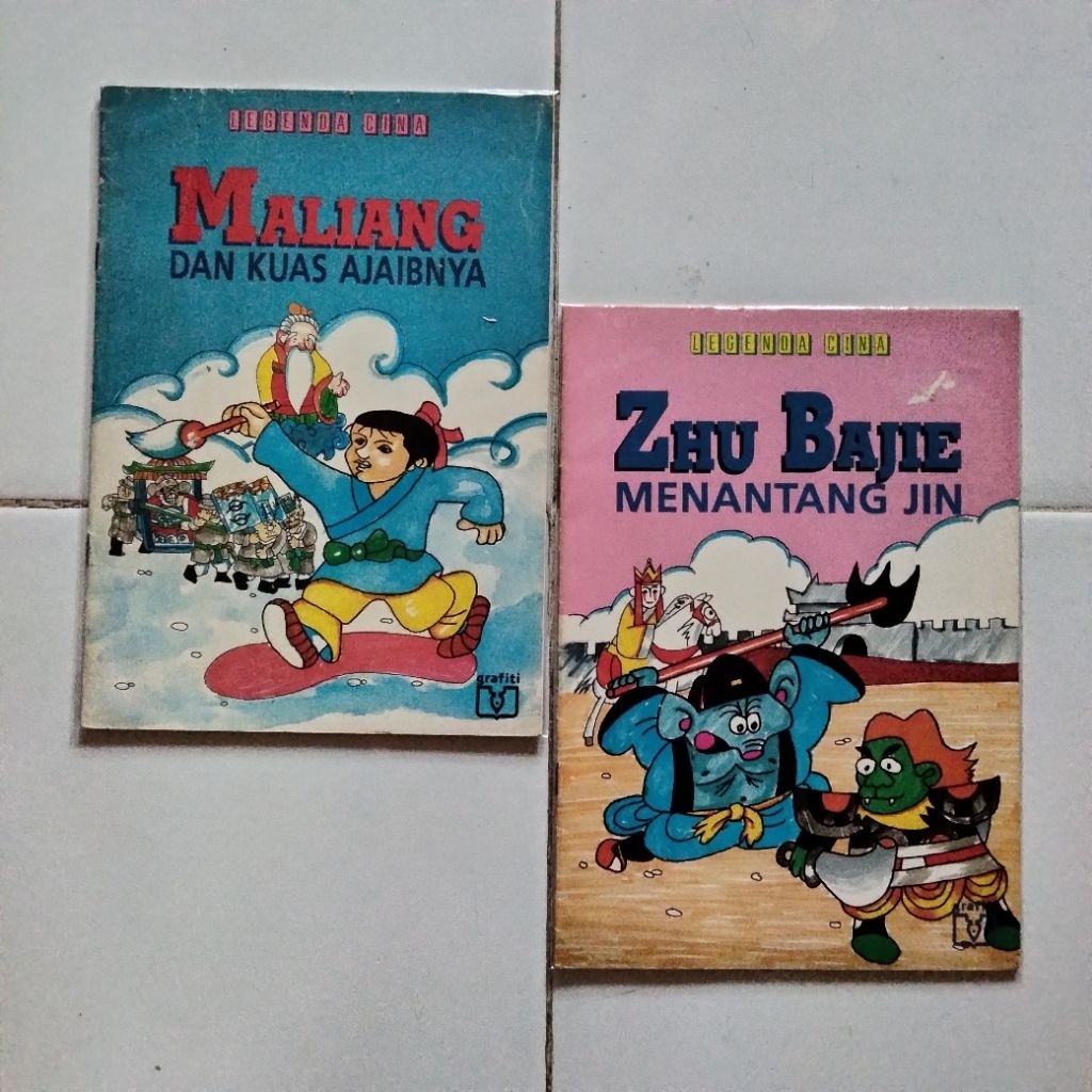 Komik Langka - Paket Komik Legenda Cina - Penerbit Grafiti