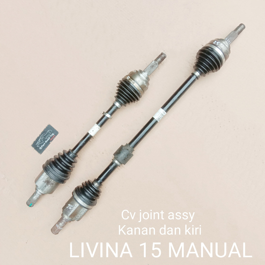Cv Join Joint Assy As Roda Depan Drive Shaft Nissan Livina 1500cc  L10 = L11 Manual Kanan / Kiri Var
