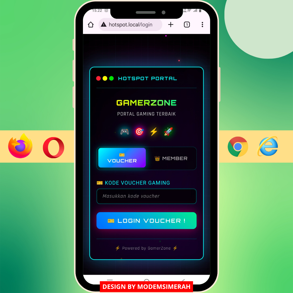 Download Template Login Page Mikrotik Tema Game Keren dan Responsive JUL5725MTR