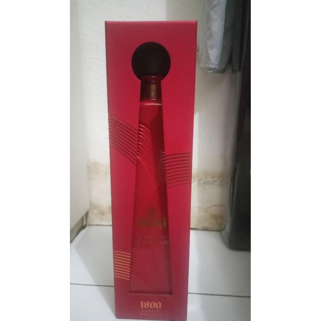 Jual Botol Bekas 1800 Anejo Guachimonton Tequila - 750 ml ( LENGKAP DENGAN BOX )