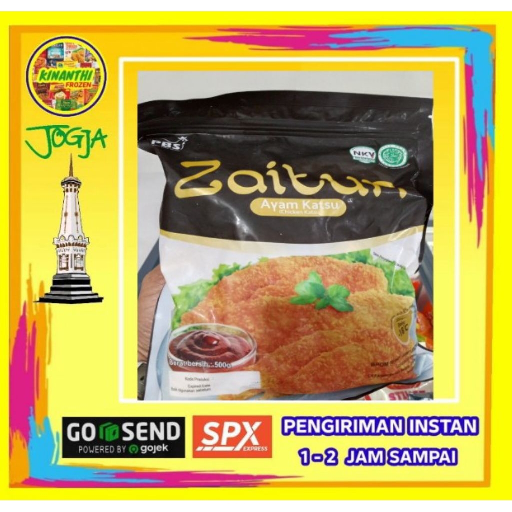 

Zaitun Ayam katsu 500 gr, Jogja Frozen