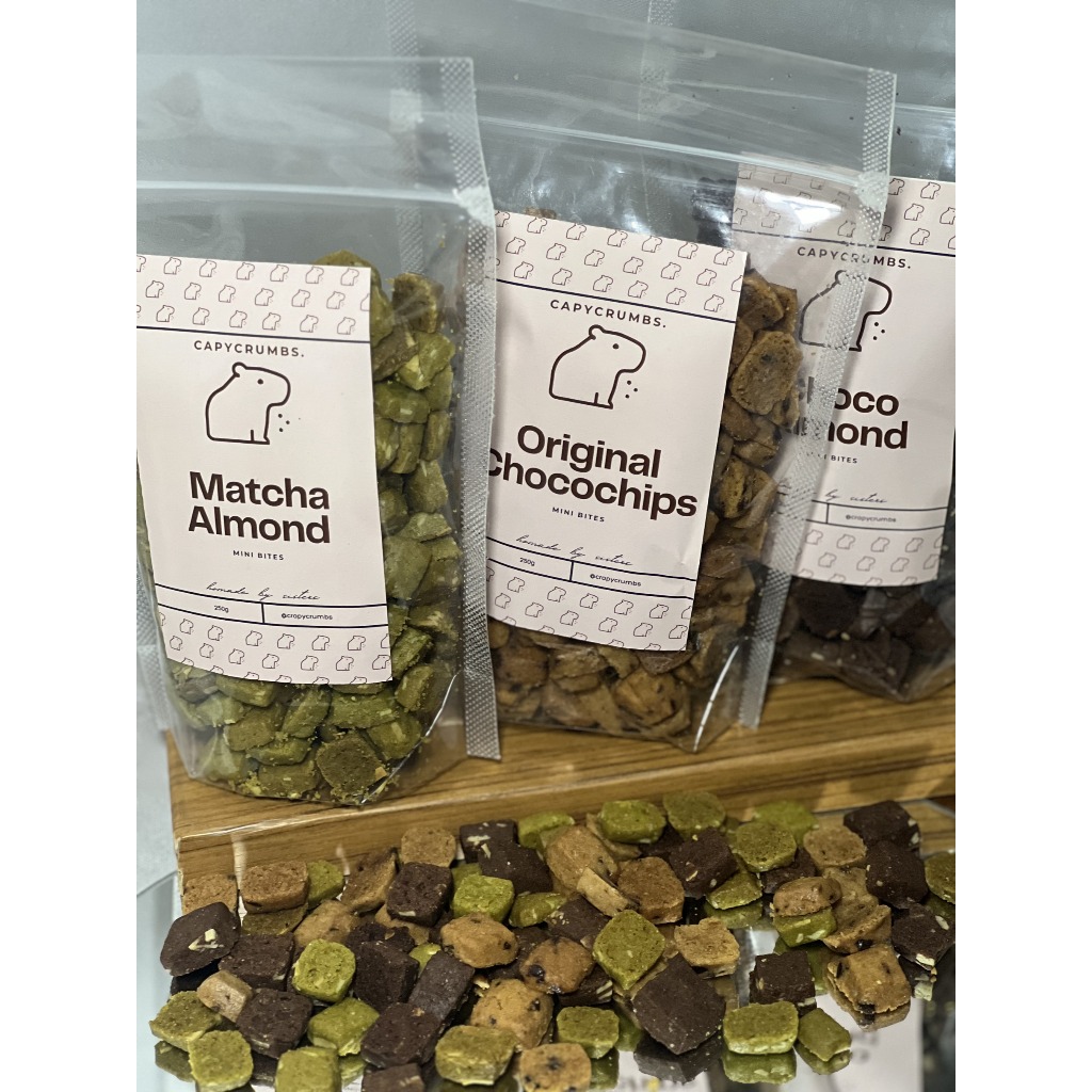 

CAPYCRUMBS Mini Cookie Bites Homemade Cookies ( 250 Gram Snack )