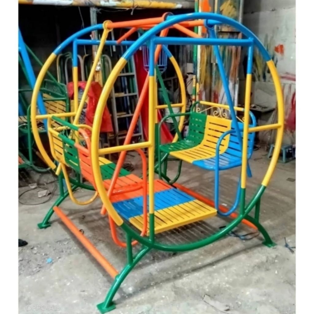 Ayunan Bulat Anak Tk Besi Model 3