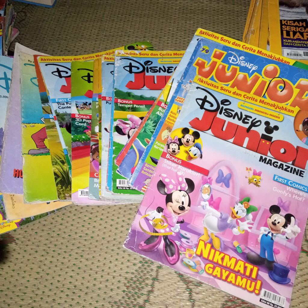 Disney Junior, Disney Comics, Disney playhouse, bilingual