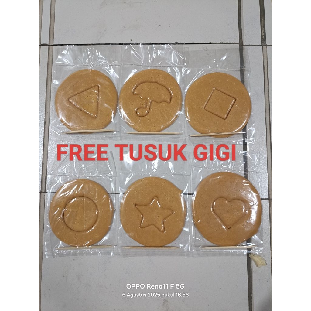 

DALGONA CANDY SQUID GAME FREE TUSUK GIGI