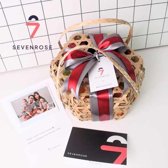 

Parcel Buah Segar Burnie/Hampers Buah Custom/Free Kartu/Parcel Rumah Sakit/Hampers Lamaran