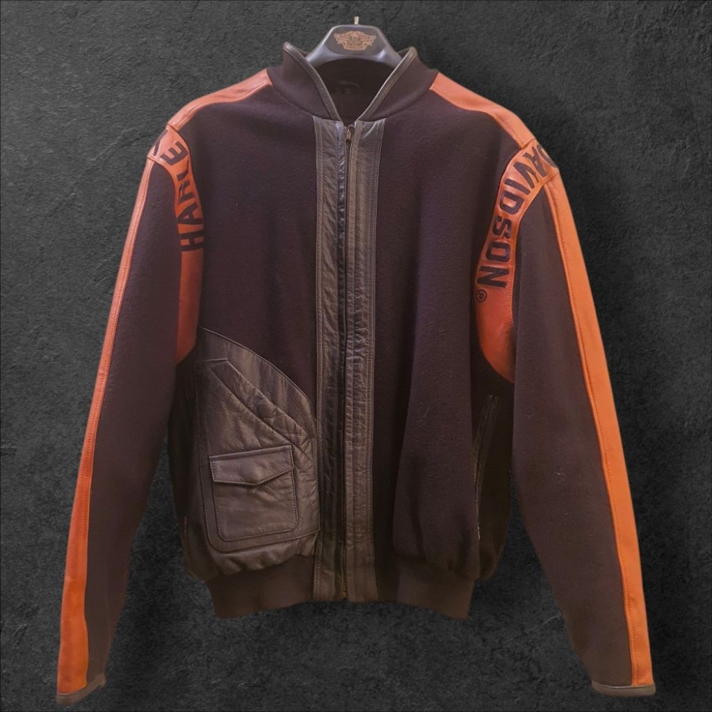 Jaket Varsity Vintage Original Harley Davidson