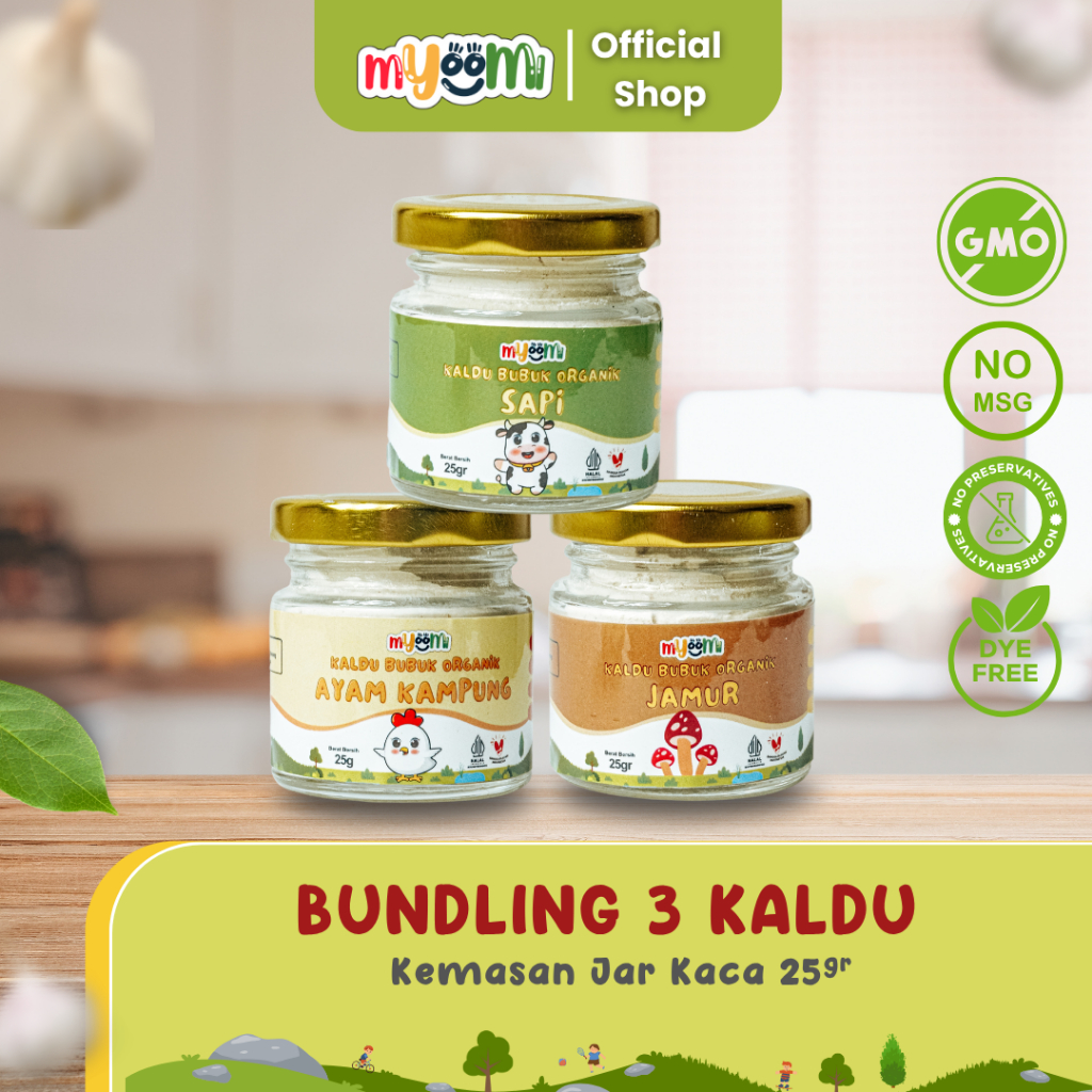 

Myoomi Bundling Paket Mpasi Kaldu Lengkap | Non Pengawet | Halal
