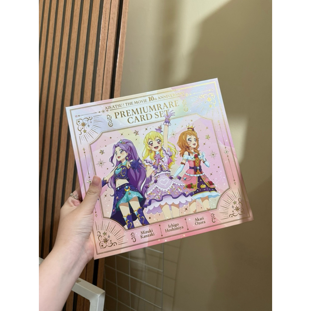 Aikatsu The Movie 10th Anniversary Premium Rare Card Set Ichigo Mizuki Akari