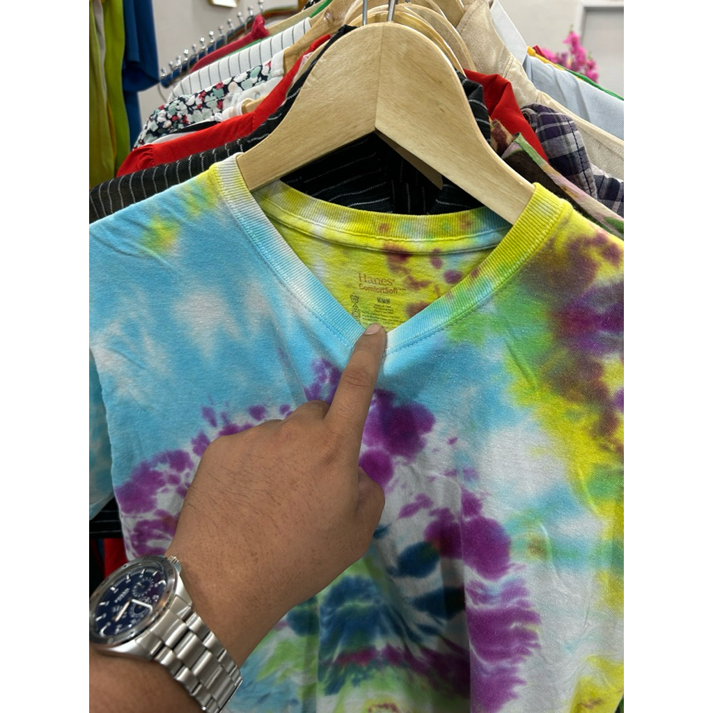 TSHIRT TIE DYE TAG BY HANES