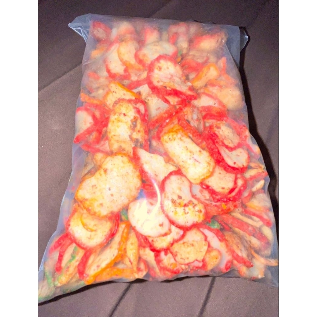 

Krupuk basreng, krupuk kencur pedas