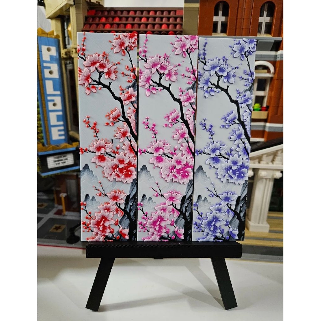 

Cherry Blossom Bookmark - HueForge/ Pembatas buku/Penanda Buku