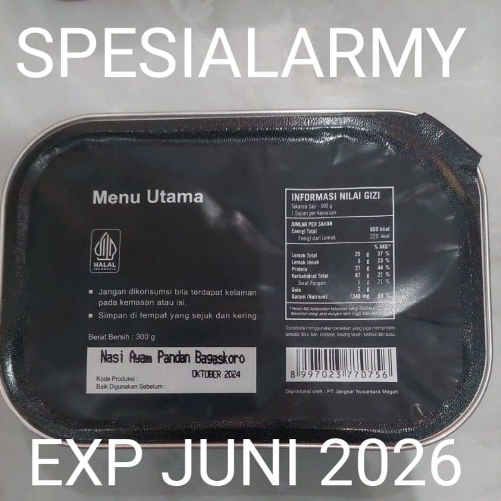 

RANSUM / MAKANAN SIAP SAJI PREMIUM EXP JUNI 2026