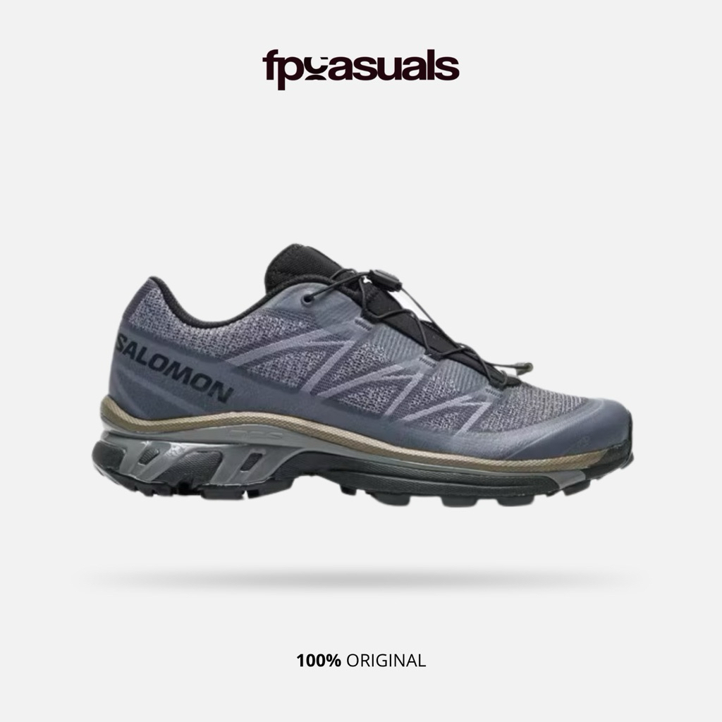 Salomon XT-6 Shadow Blue Night Stone Gray BNIB Original Resmi L47873900