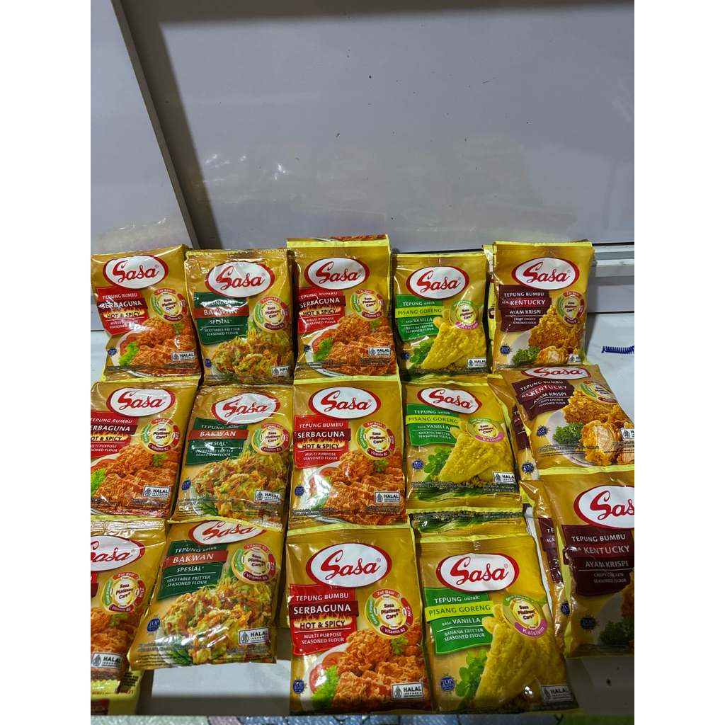 

Sasa Tepung Bumbu Serbaguna 70g x 5 pcs