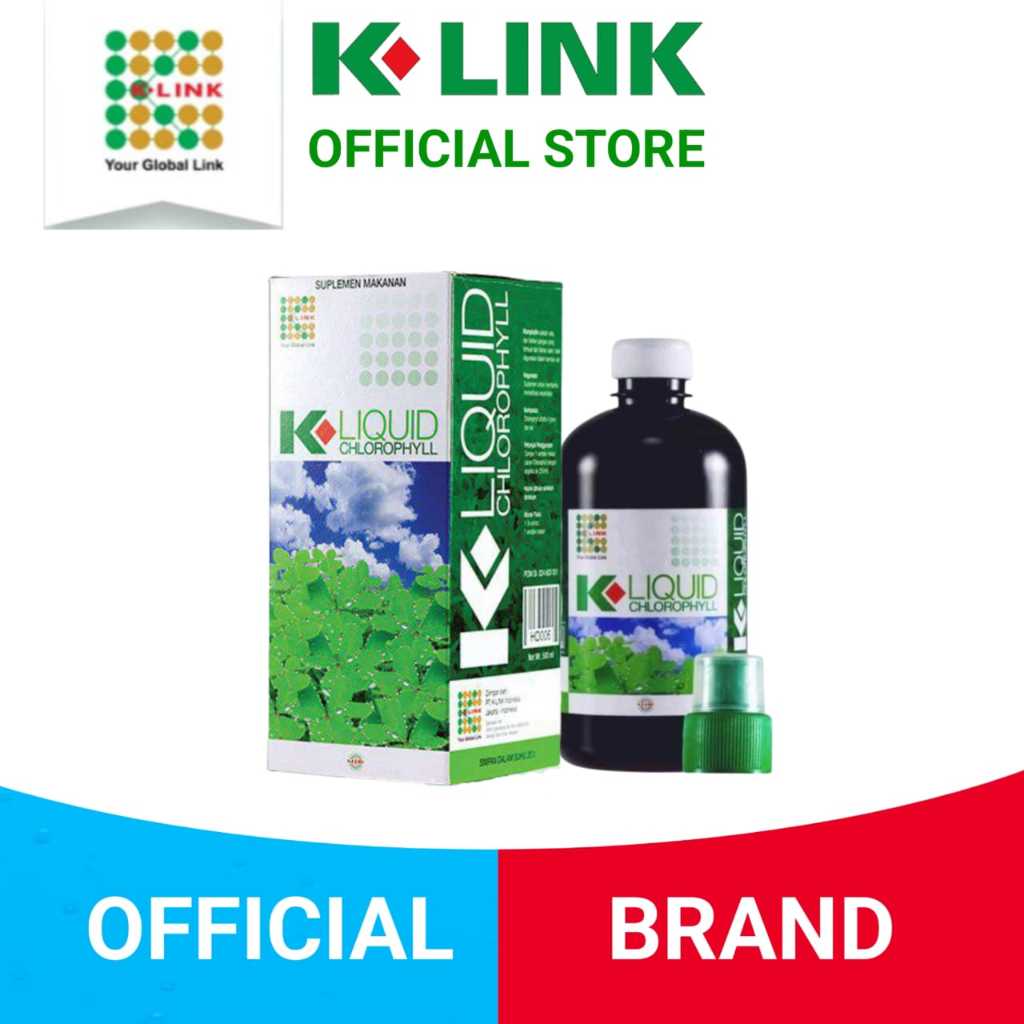 K-LIQUID CHLOROPHYL 500 ML.KLOROFIL K LINK ORIGINAL.K LINK KLOROFIL.CHLOROPHYL K LINK ASLI.KLOROPIL 