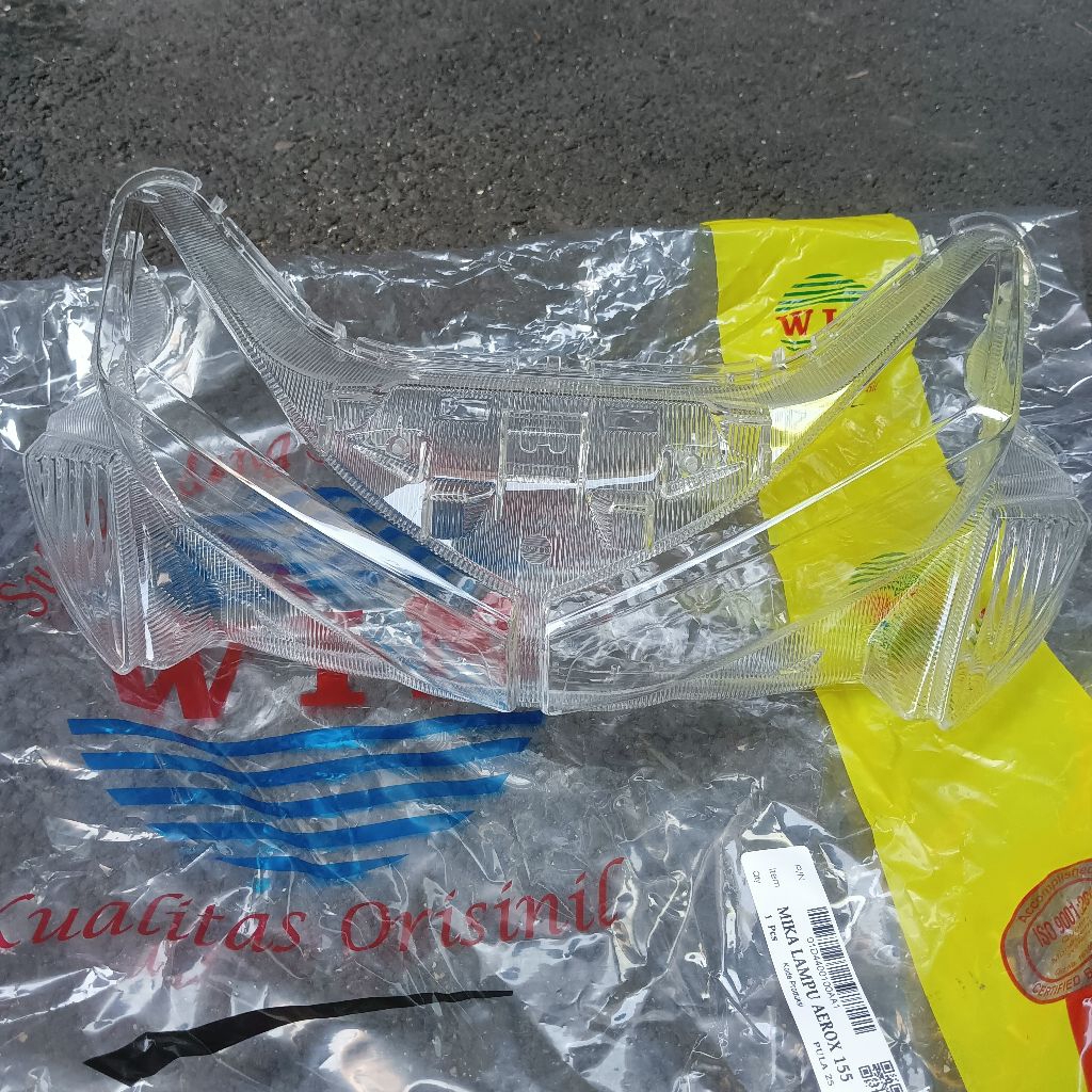 KACA MIKA LAMPU DEPAN AEROX 155 LAMA OLD VVA