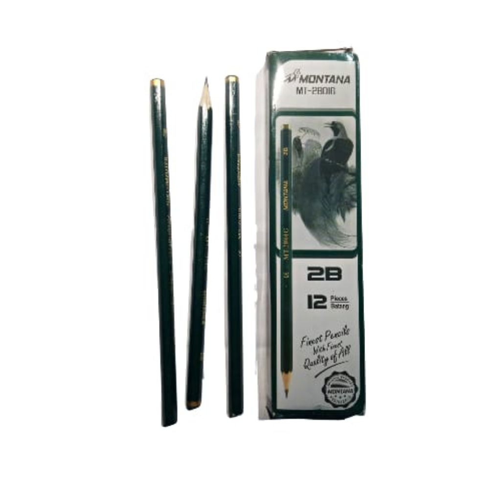 

Pensil 2B montana/alat tulis sekolah pensil 2B/pensil pen tulis 2B
