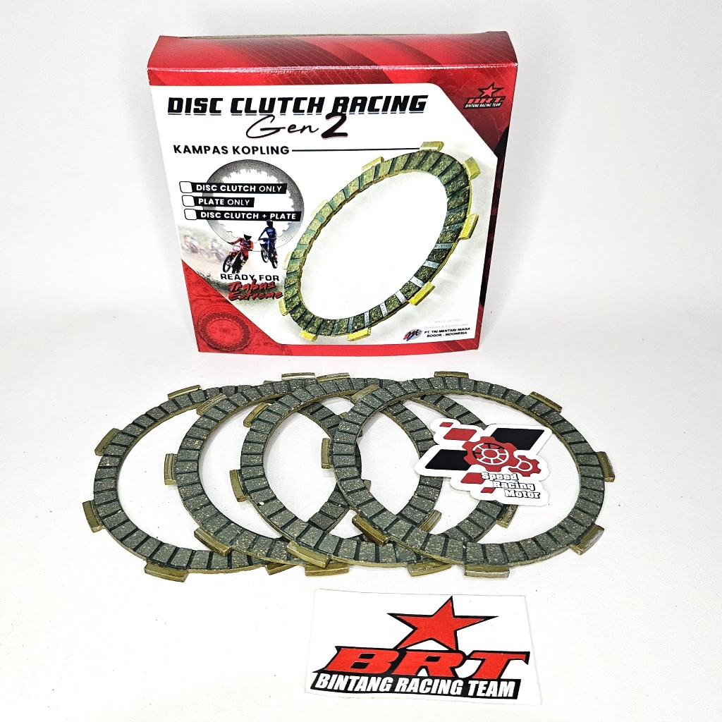 KAMPAS KOPLING BRT GRAND C100 SUPRA X SUPRA FIT WIN ASTREA LEGENDA REVO Old Lama Disc Clutch GEN 2 G