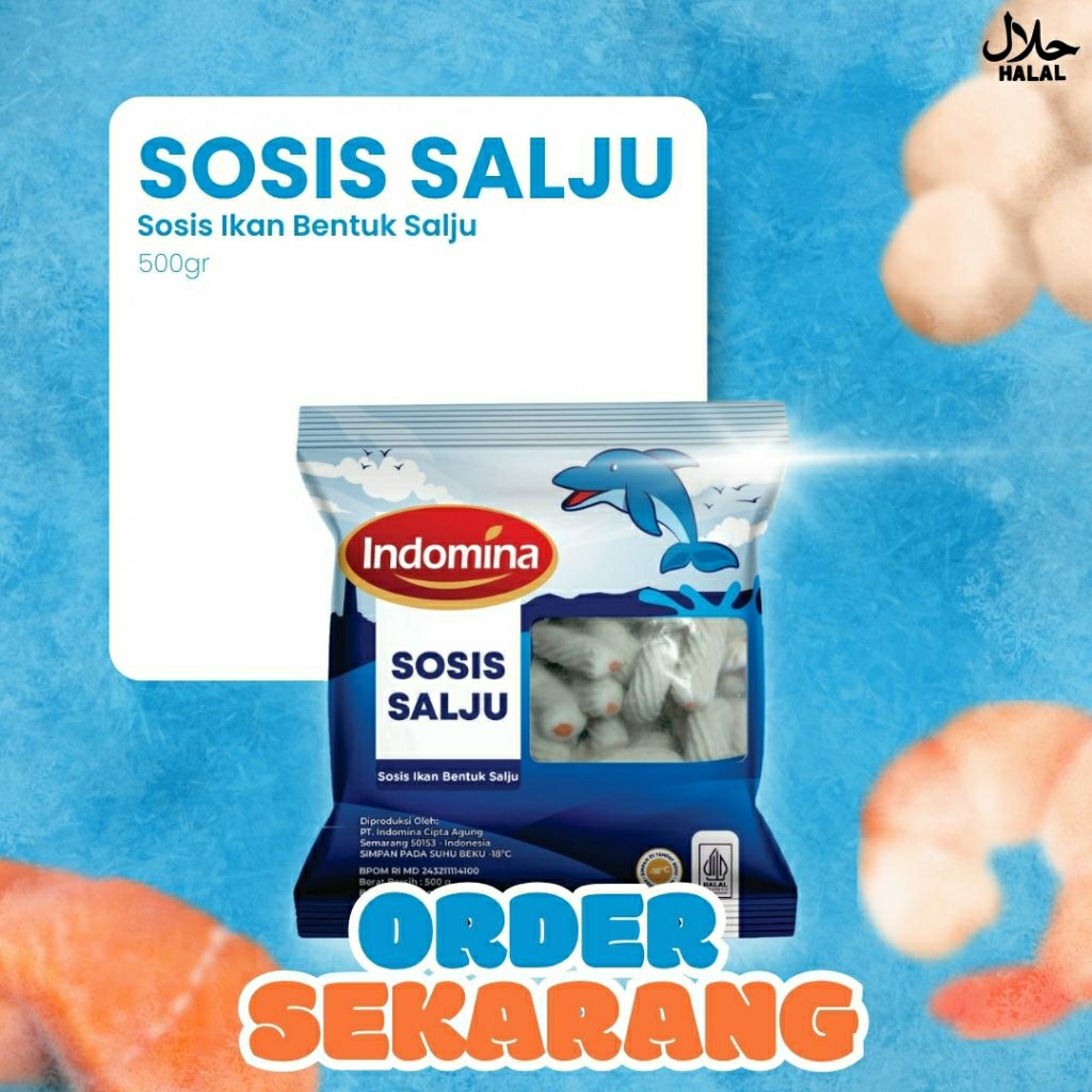 

INDOMINA SOSIS SALJU 500 GRAM
