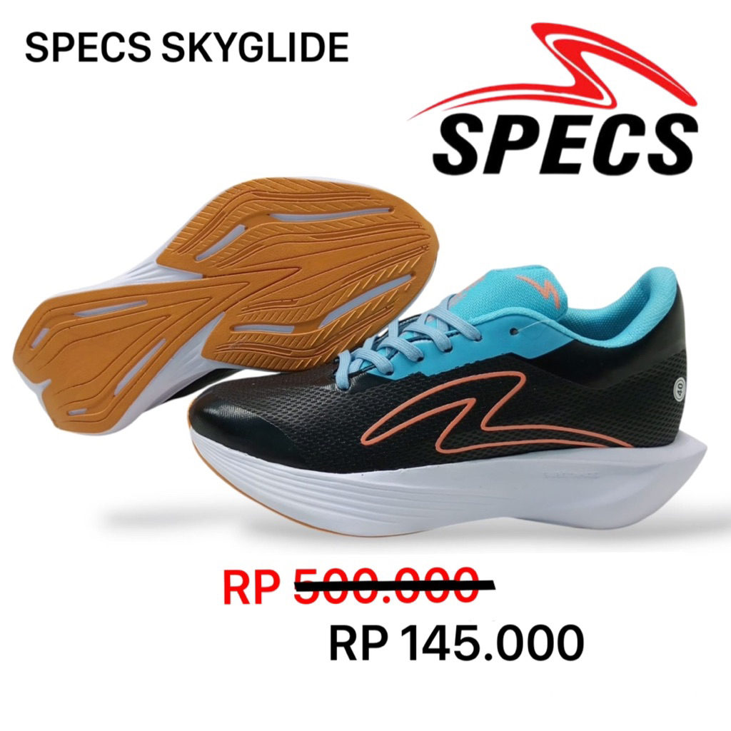 Sepatu Specs Skyglide Sepatu Running Specs Skyglide 3 Sepatu Specs Skyglide Hitam Tosca