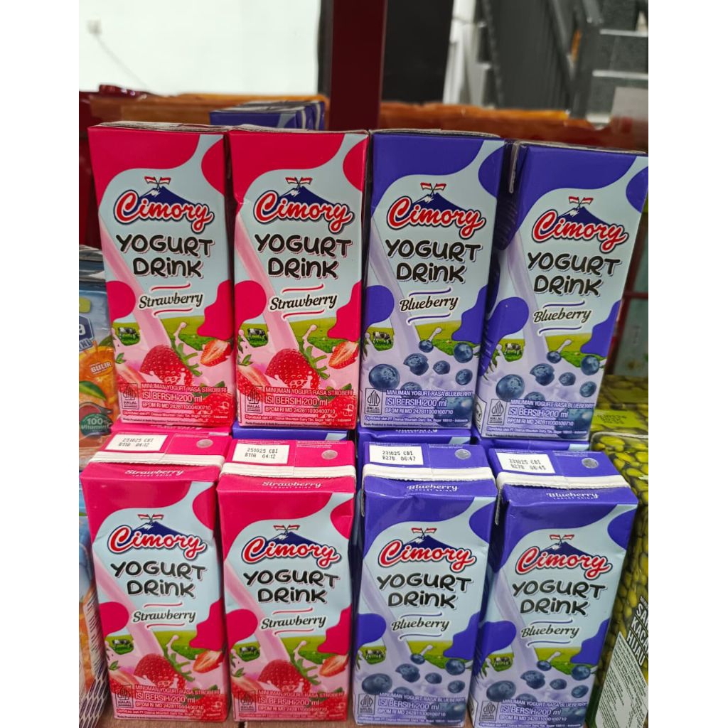 

Cimory kotak 200ml isi 24 pcs/carton