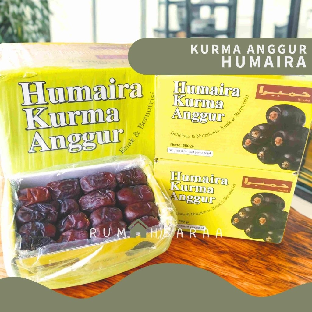 

KURMA ANGGUR HUMAIRA PREMIUM 550 GR