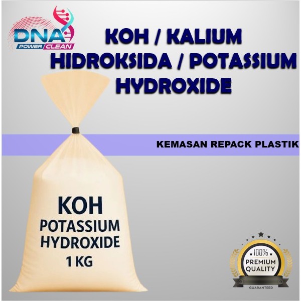 KOH 1 Kg / Kalium Hidroksida / Potassium Hydroxide
