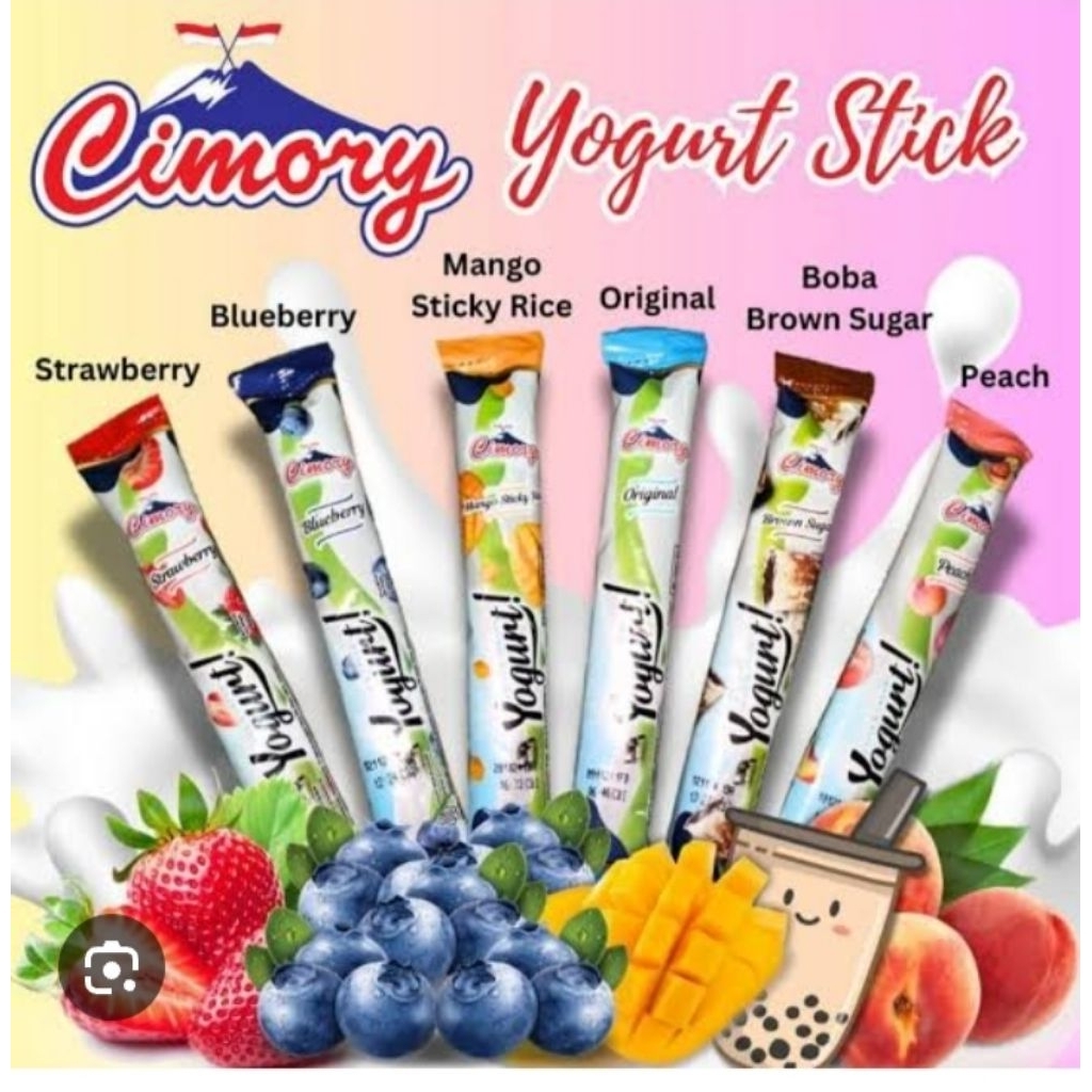

Cimory Yogurt Stick 40gr Per Pcs