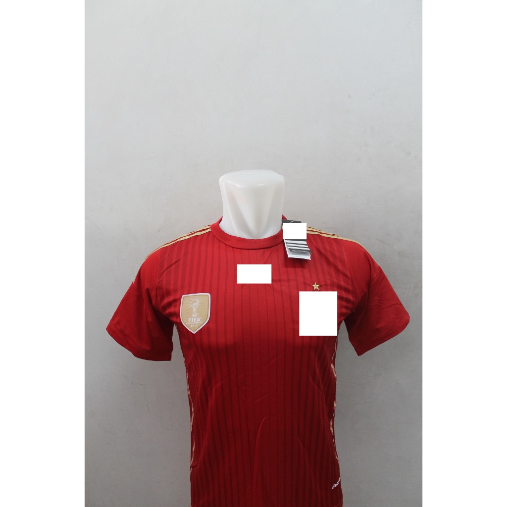 Jersey Anak Kids Setelan Spanyol Home Euro 2014