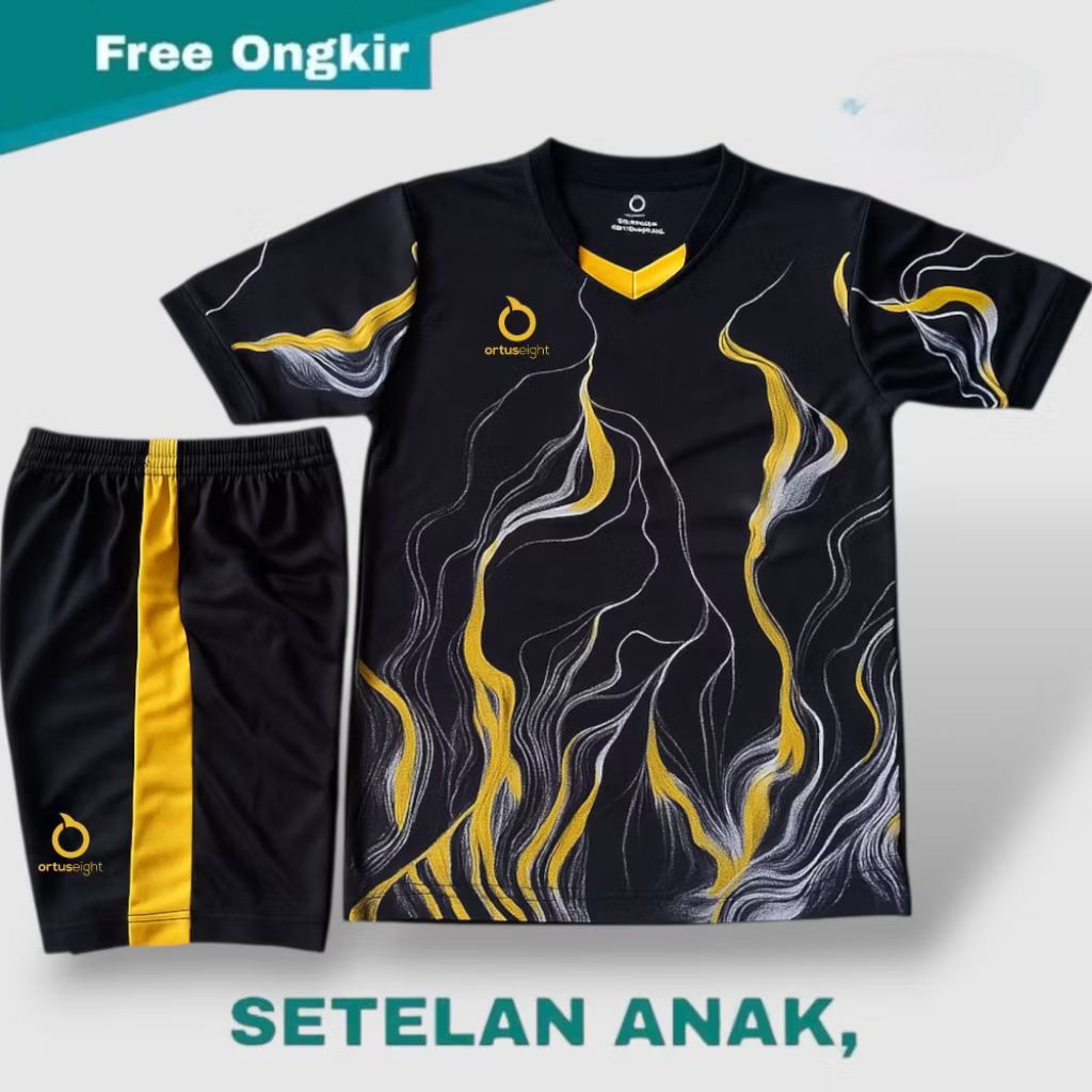 set cod baju bola baju futsal seragam anak SD SMP usia 4-15th Bola junior laki perempuan olahraga