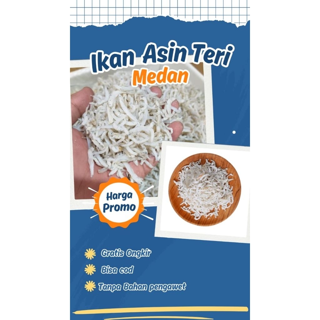 

IKAN ASIN TERI MEDAN | Gurih Nya bikin Nagih!!