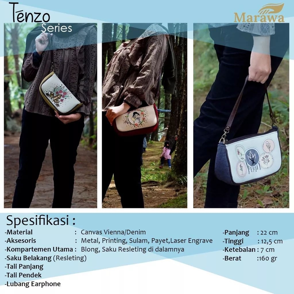 Tenzo by Marawa handmade..