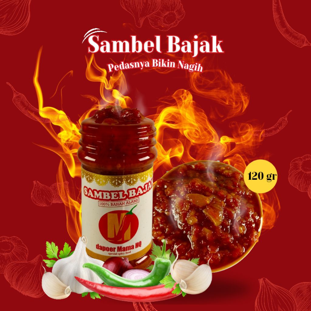 

dapoer Mama HQ ~ Sambal Bajak 120 gr