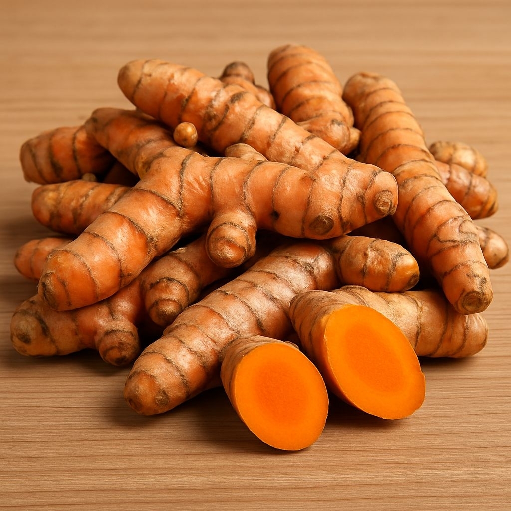 kunyit segar & kunyit bubuk