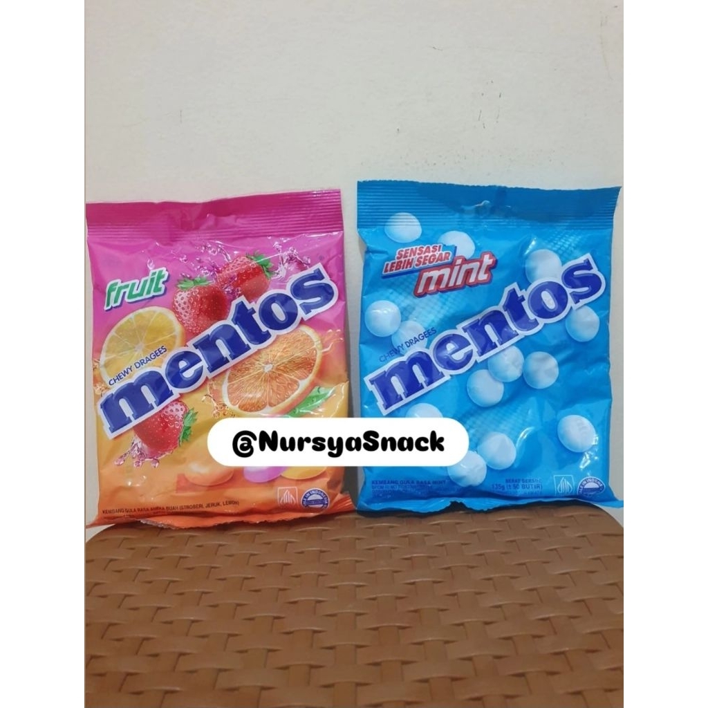 

Permen Mentos Mint & Fruit