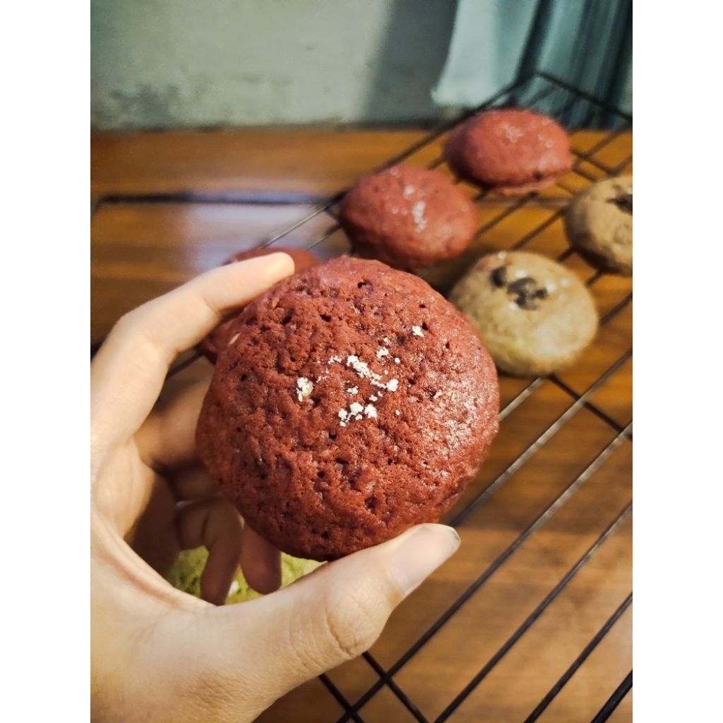

cookies redvelvet chees