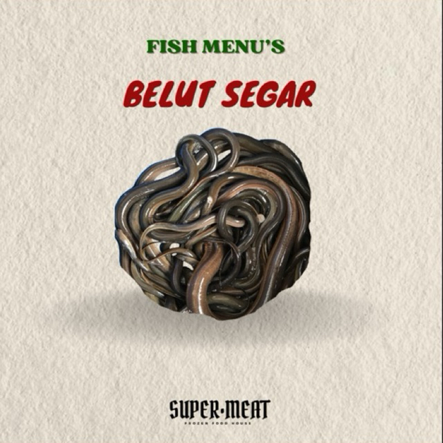 

Belut Freshly Frozen / Belut Segar / Belut Fresh 1kg