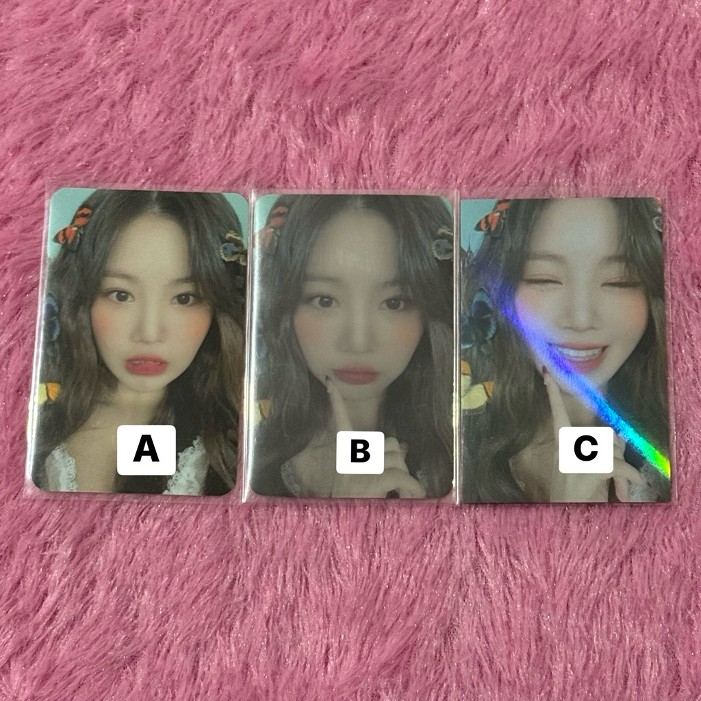 Photocard (PC) Official Seo Soojin (G)I-DLE GIDLE IDLE Kupu Nabi Benefit POB Ktown4u Holo Makestar A