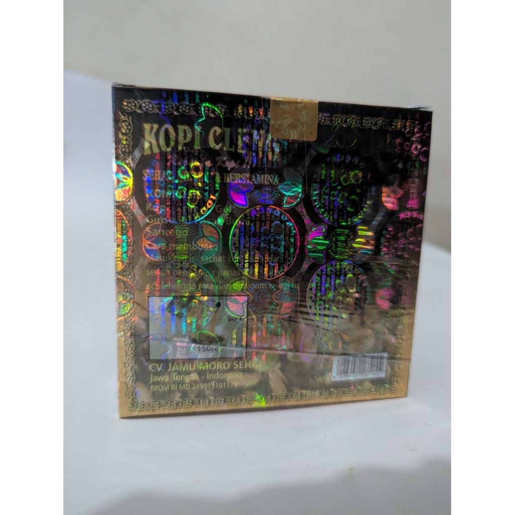 

1 Box CIeng Kopl Bersertifikat Dan Berlisensi