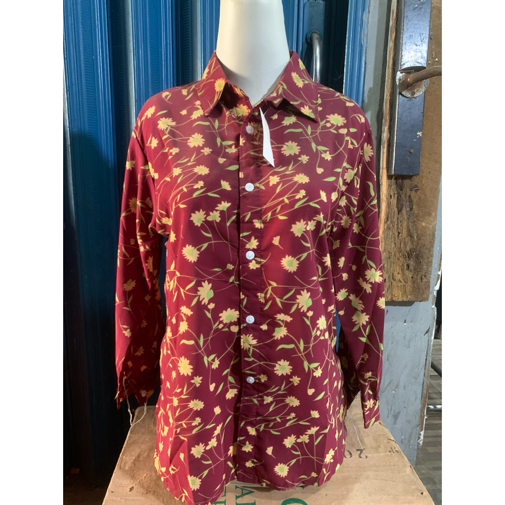 Baru Kemeja Cewe Wanita Korean Style Kotak Hitam Cewek Cewe Baju Rajut Knit Motif Sweater Crewneck P